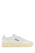 White Leather Sneakers 1