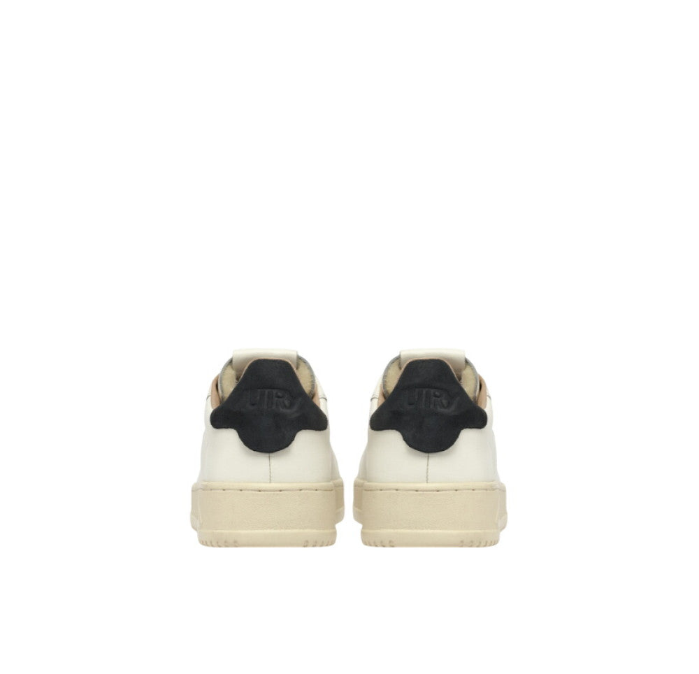 White Color Block Sneakers 4