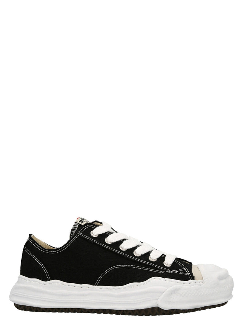 BlackWhite Solid Sneakers 1