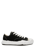 BlackWhite Solid Sneakers 1