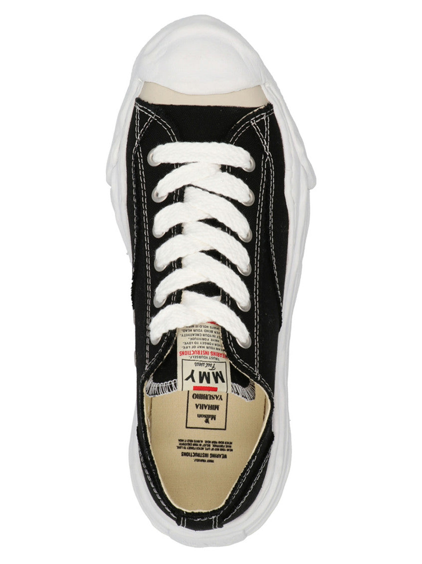BlackWhite Solid Sneakers 3