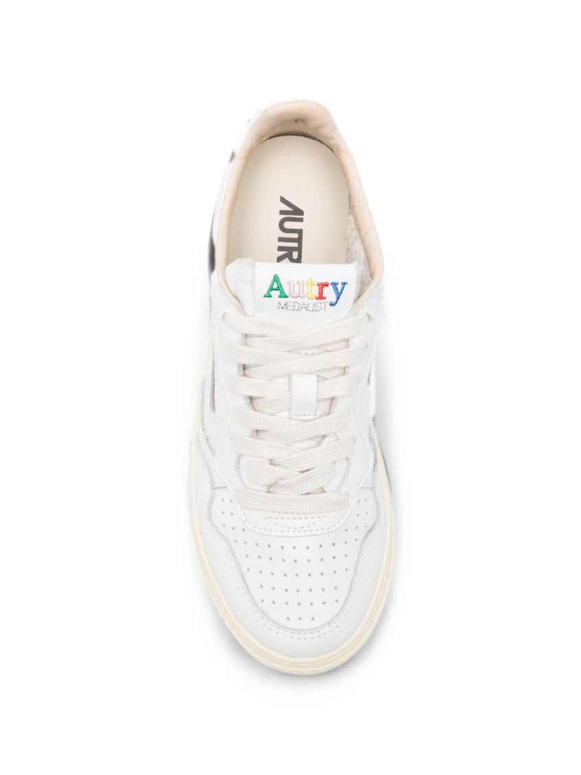 White Leather Sneakers 3