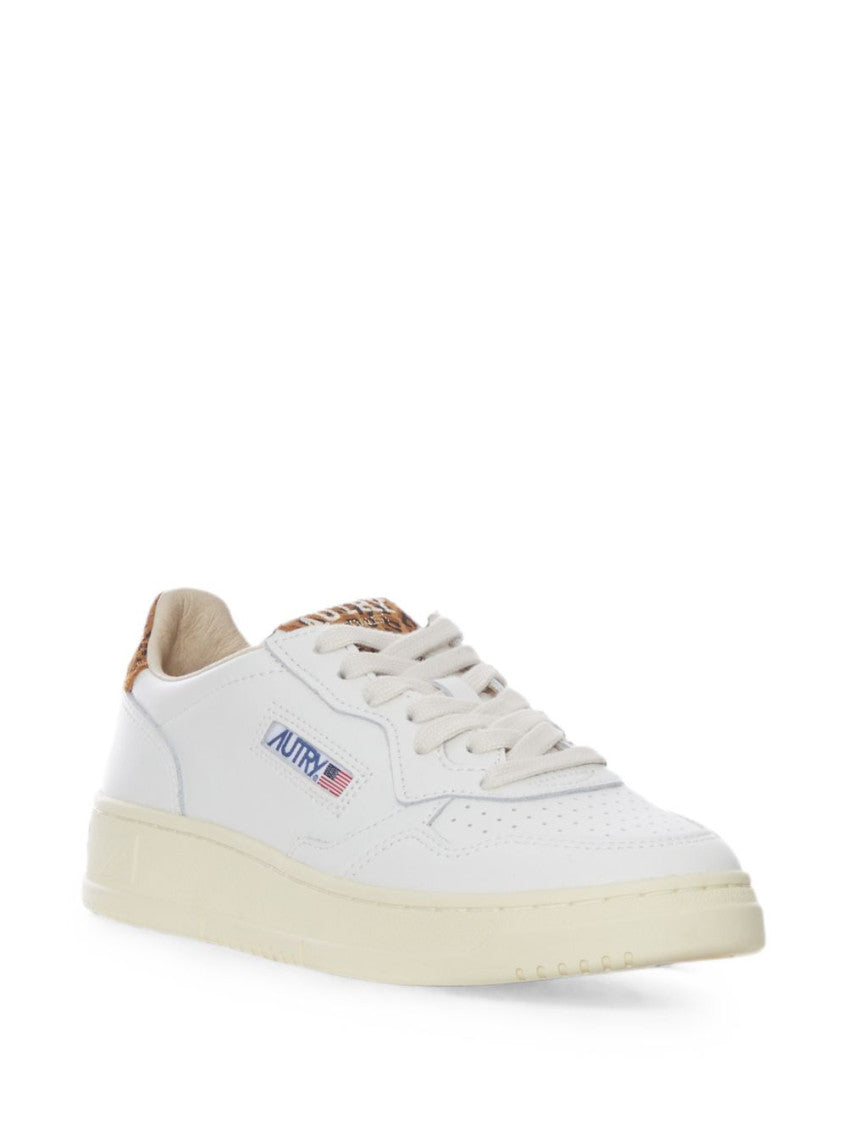 Leopard Print Logo Sneakers 2
