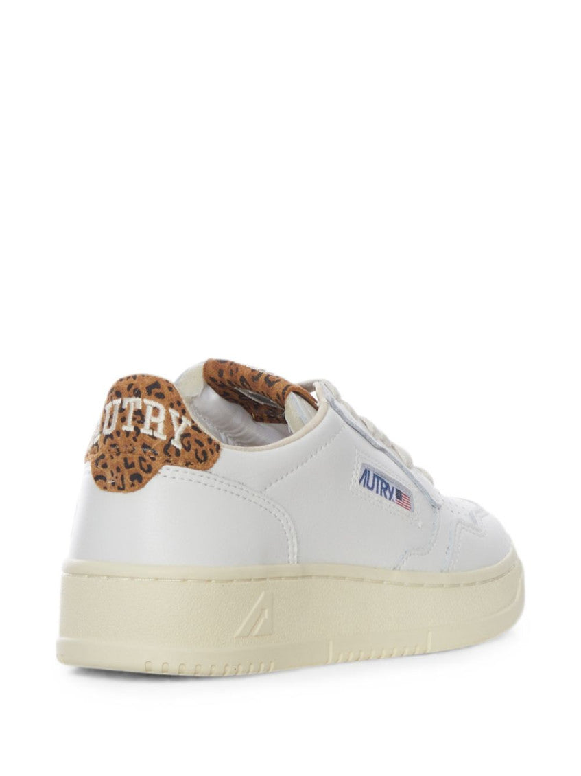 Leopard Print Logo Sneakers 3