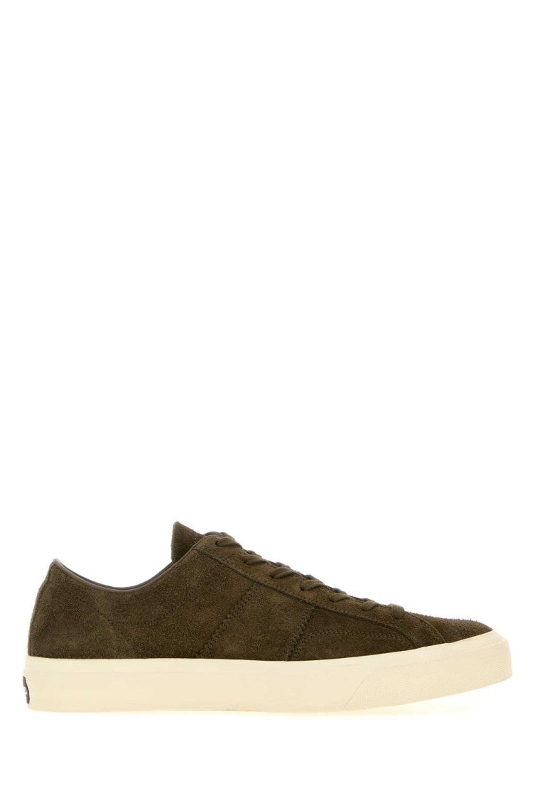 Green Solid Cambridge Sneakers 1