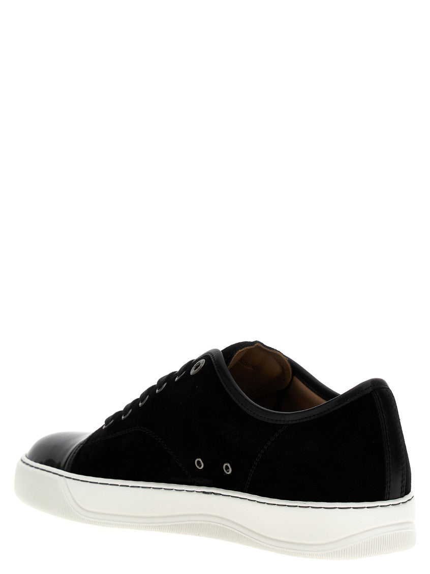 Black Solid Sneakers 2