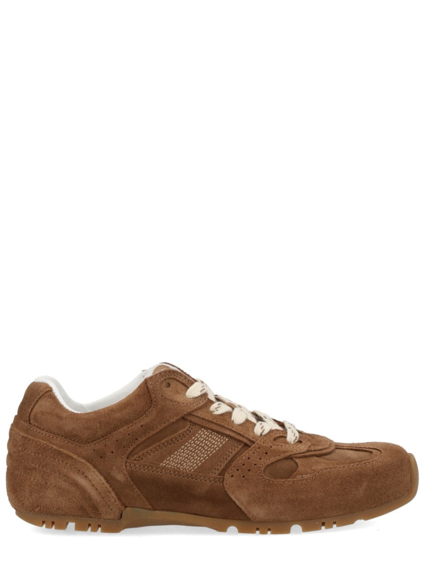 Brown Suede Sneakers 1