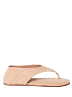 Beige Solid Sandals 1