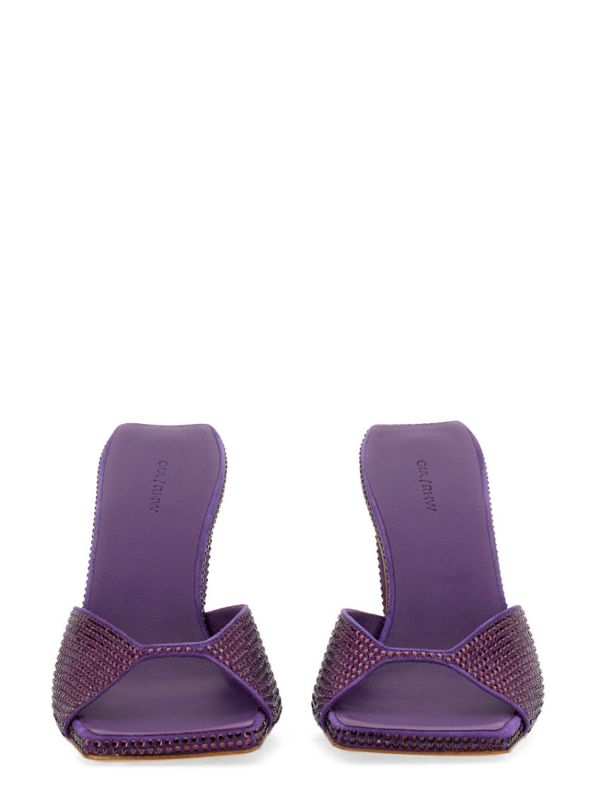 Purple Embellished Rosie Sandals 2
