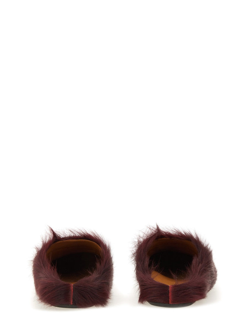 Brown Solid Fussbett Sabot Mules 4