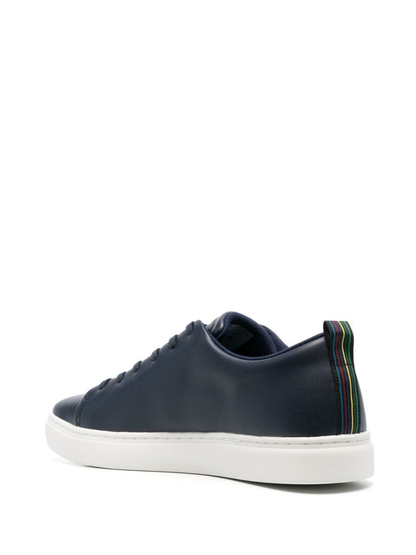Navy Blue Solid Sneakers 2