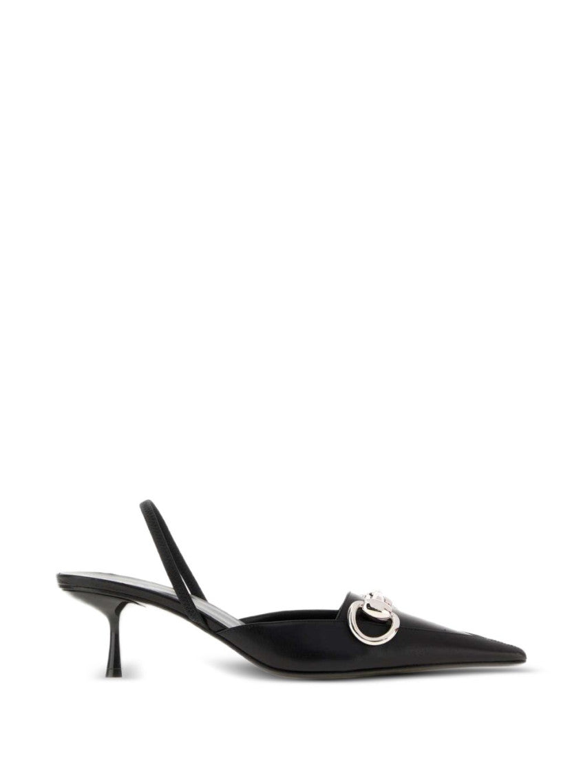 Black Embellished Pumps 1