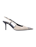 Light Pink Slingback Pumps 1