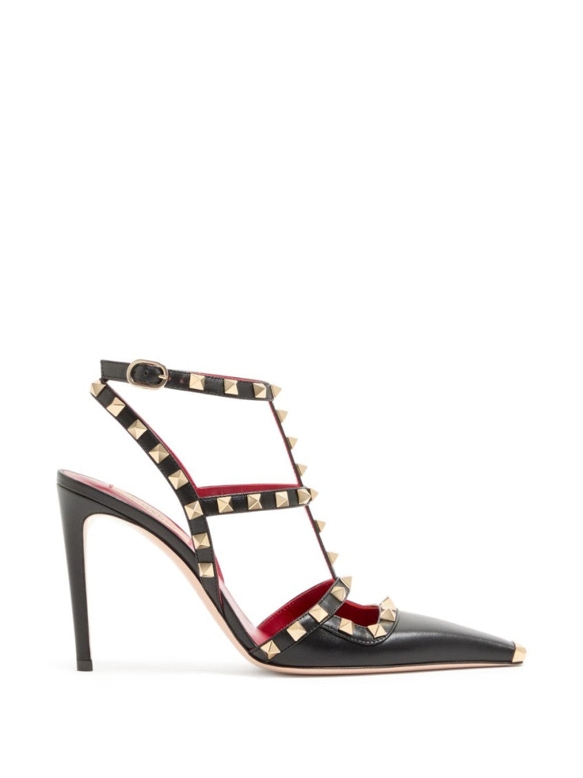 Black Rockstud Pumps 1