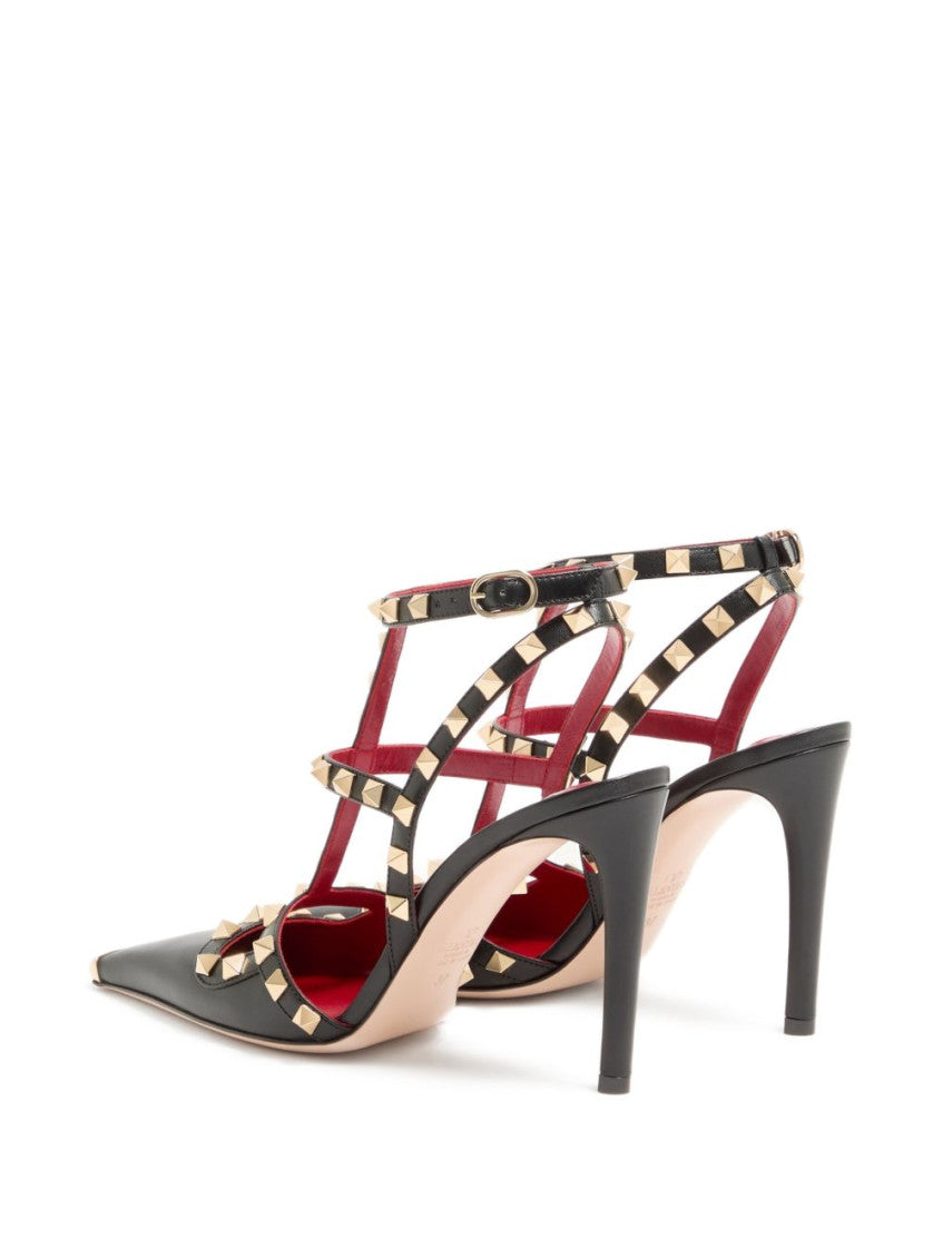Black Rockstud Pumps 2