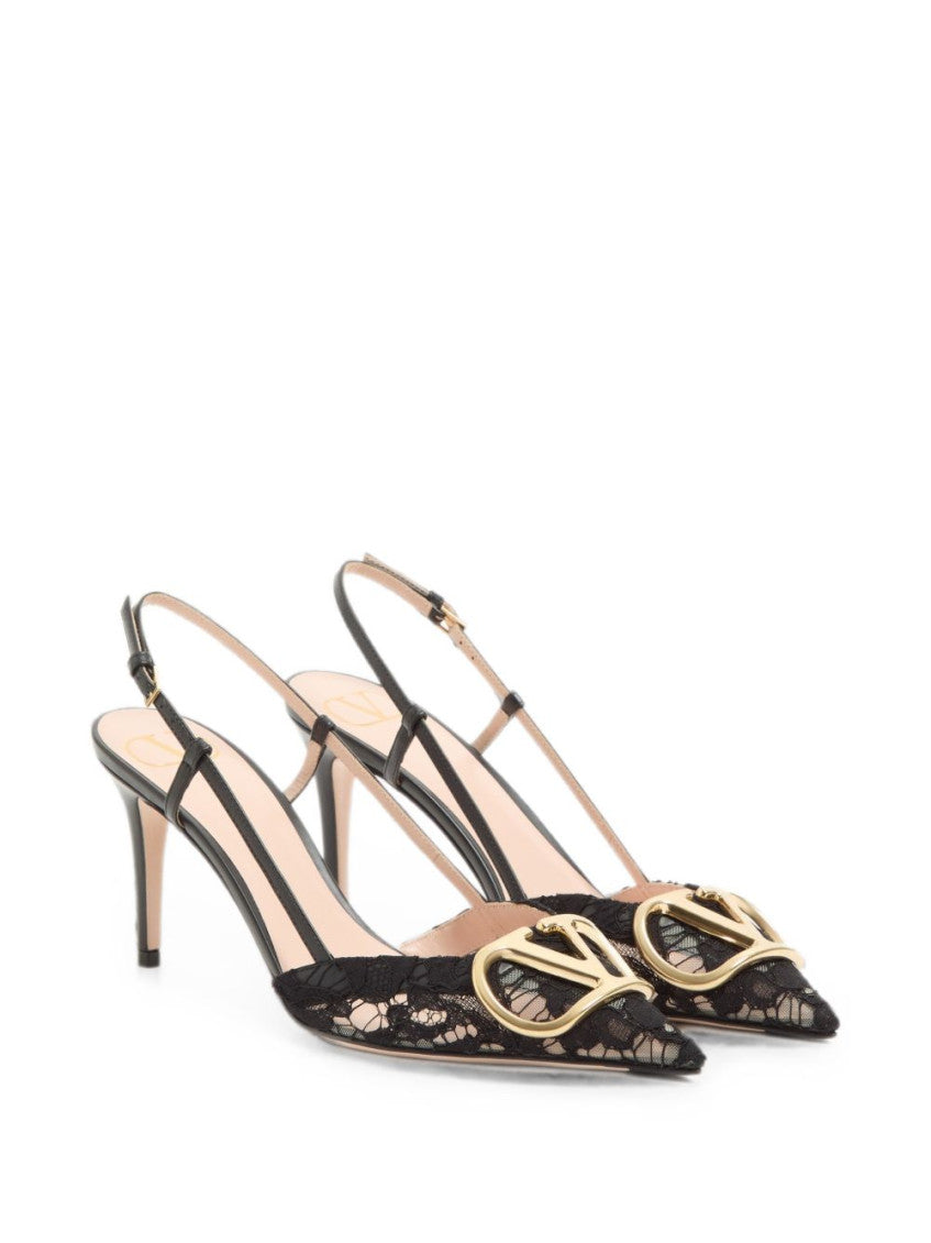 Black Logo Pumps 2