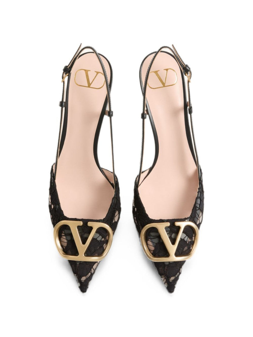 Black Logo Pumps 3