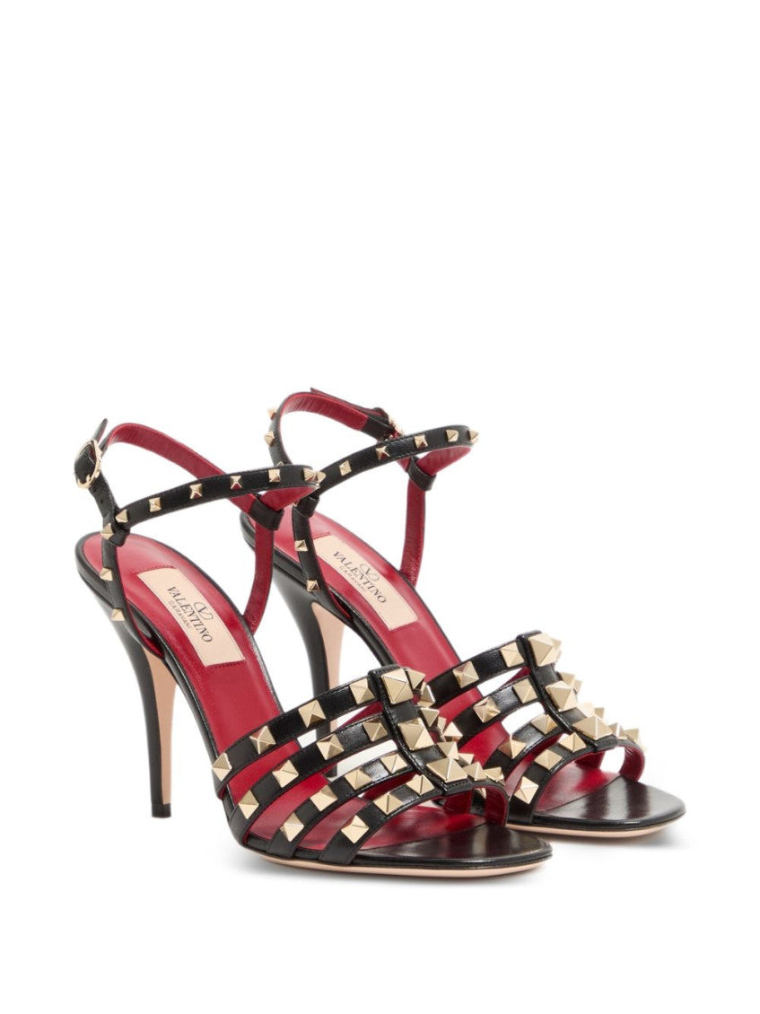 Black Rockstud Heels 2