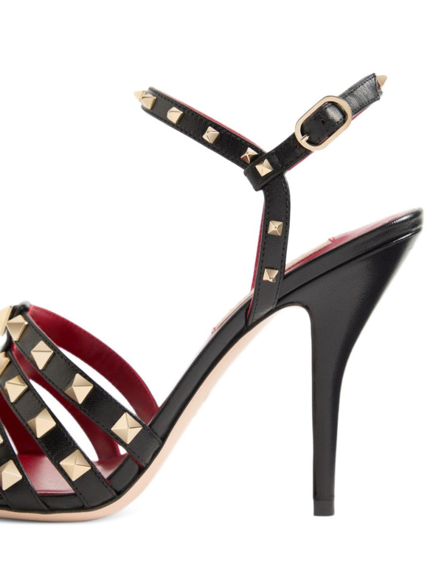 Black Rockstud Heels 4