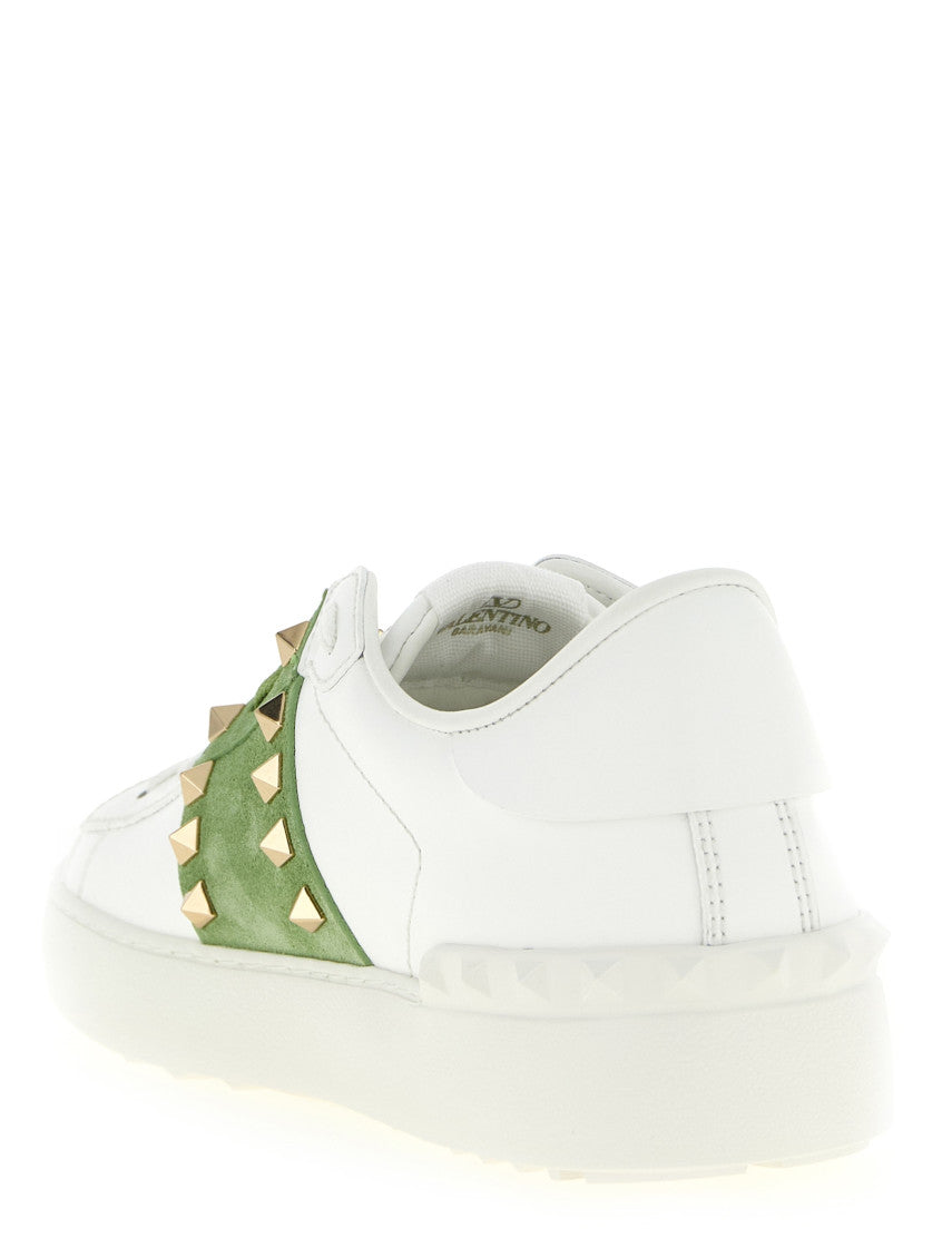Green Rockstud Sneakers 3
