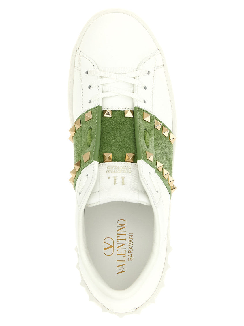 Green Rockstud Sneakers 4