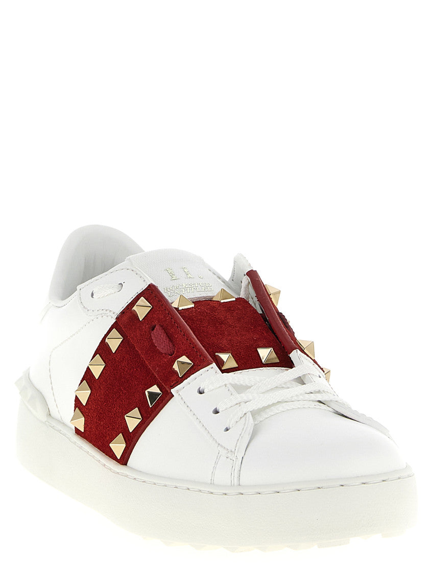 Red Rockstud Sneakers 2
