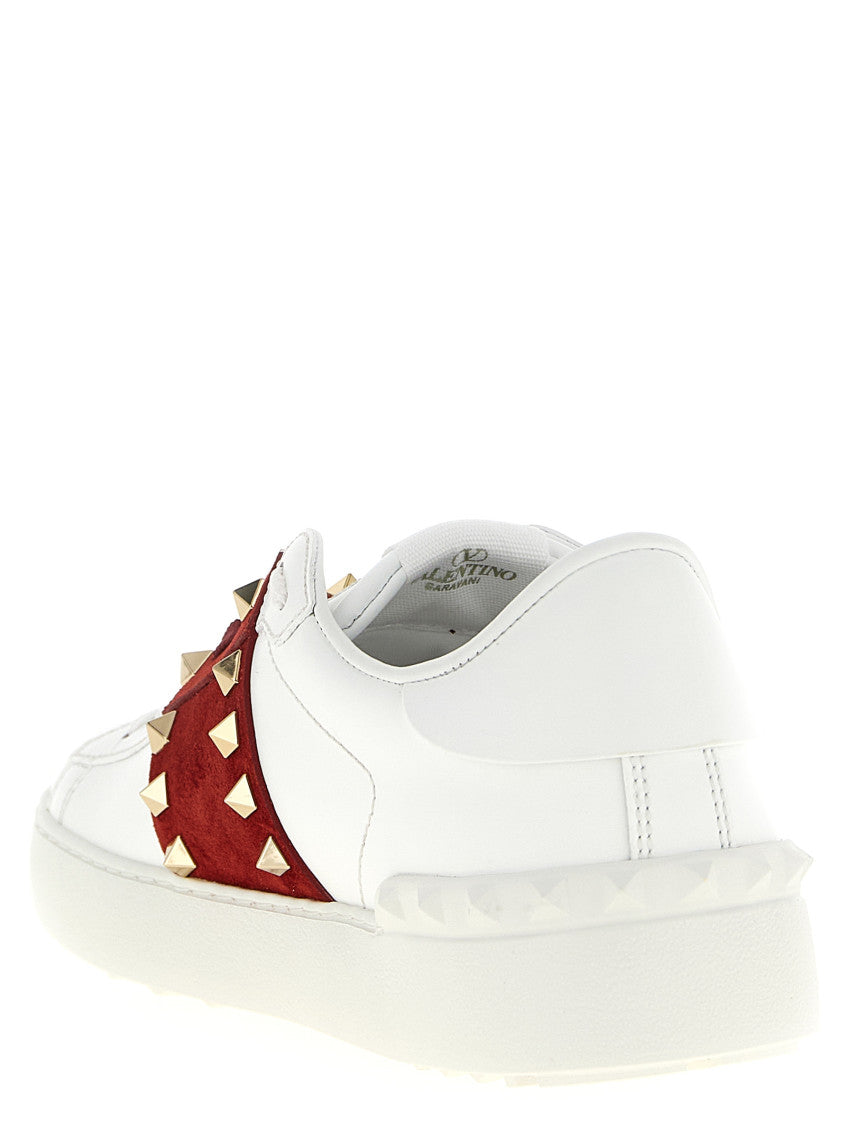 Red Rockstud Sneakers 3
