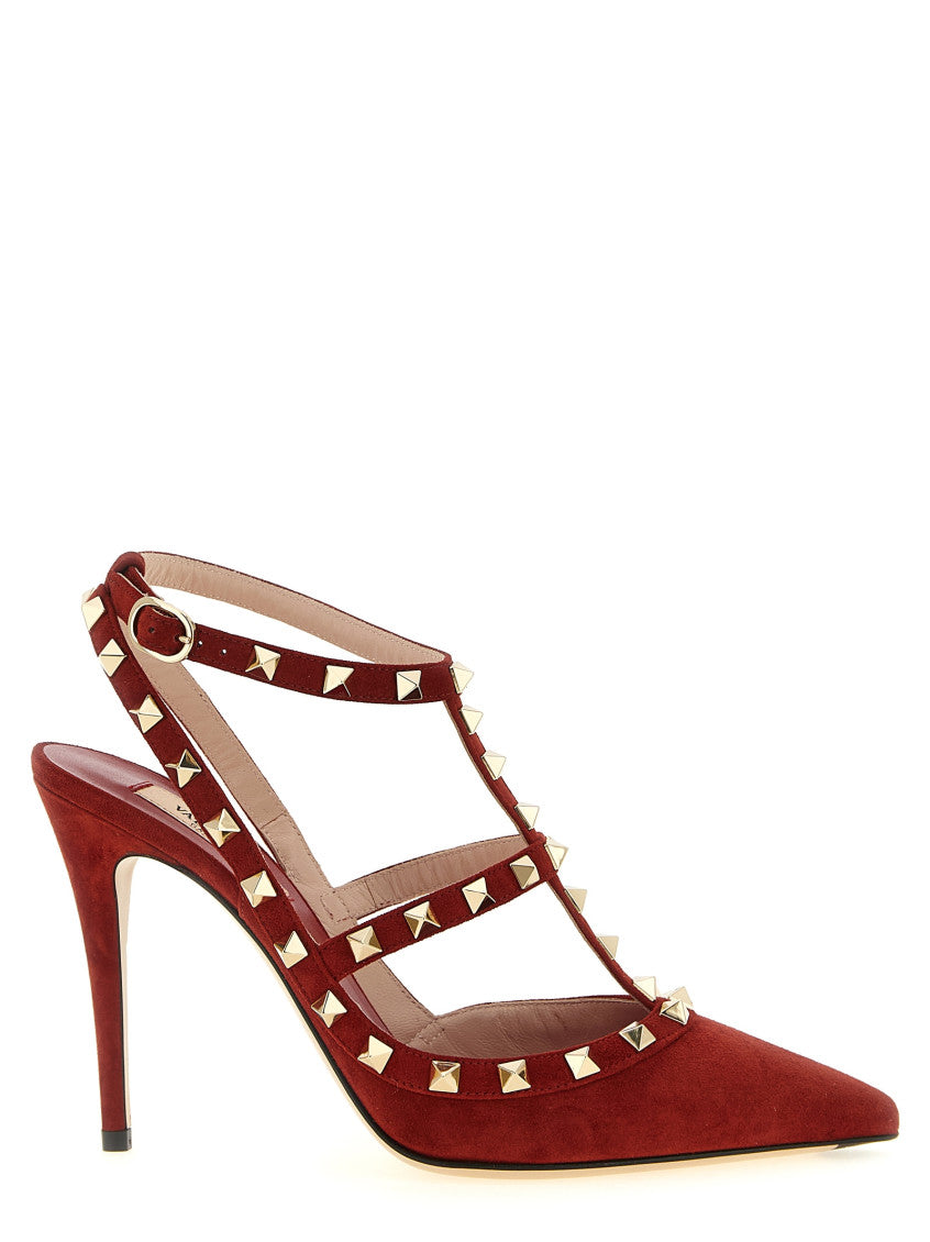 Red Rockstud Pumps 1