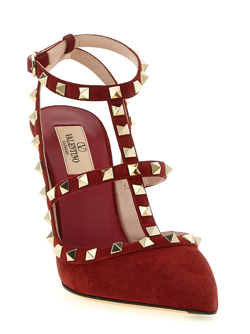 Red Rockstud Pumps 2