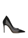 Black Slip On Pumps 1