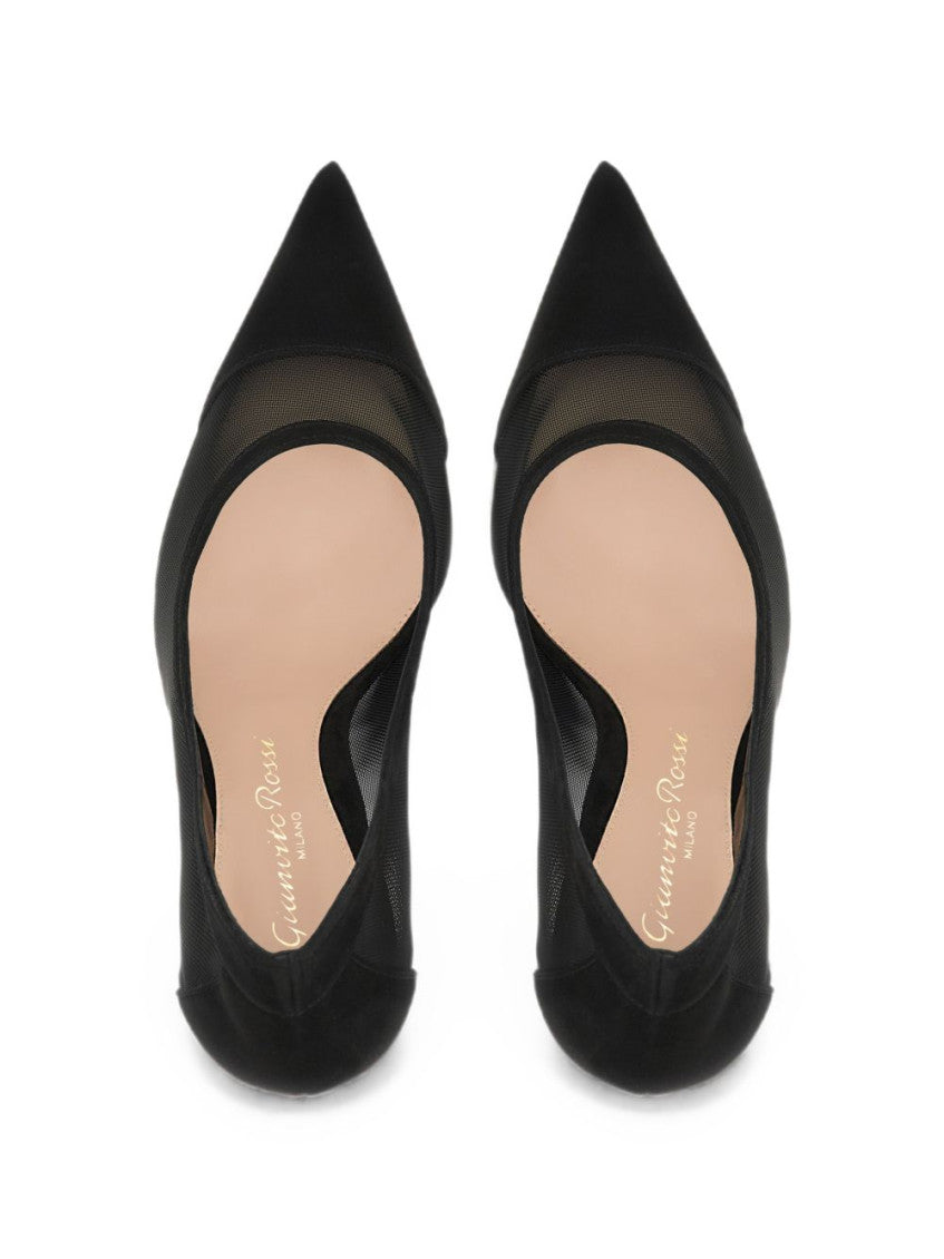 Black Slip On Pumps 3