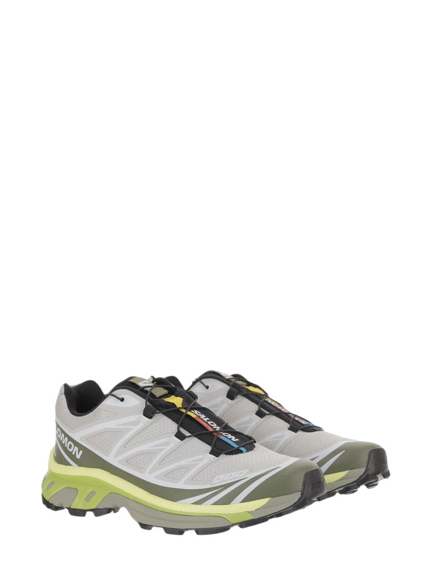 Grey Color Block Sneakers 4