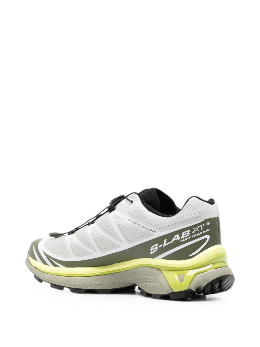 Grey Color Block Sneakers 5