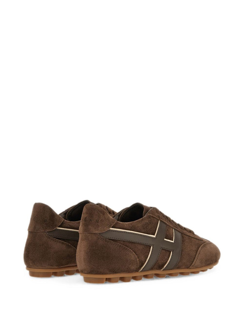 Brown Logo Sneakers 4