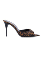 Leopard Print Slip On Heels 1