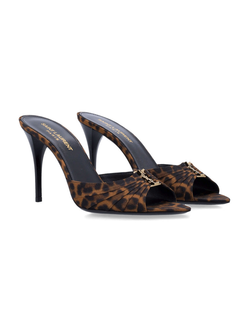 Leopard Print Slip On Heels 2