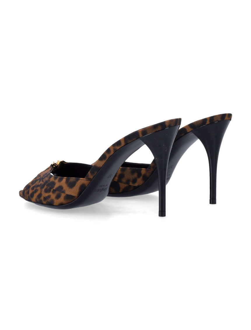 Leopard Print Slip On Heels 3