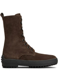 Brown Lace Up Boots 1