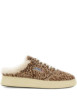 Leopard Print Lace Up Sneakers 1