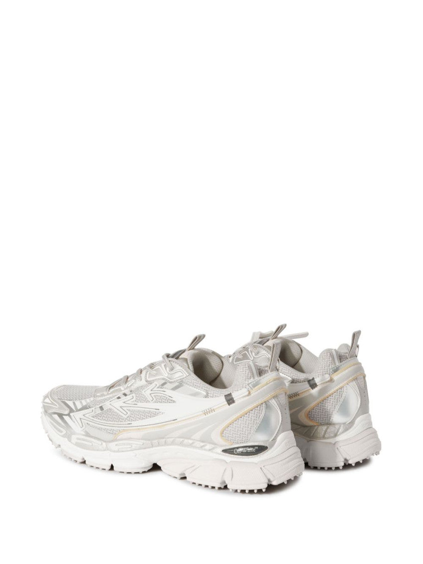 Grey Lace Up Sneakers 3
