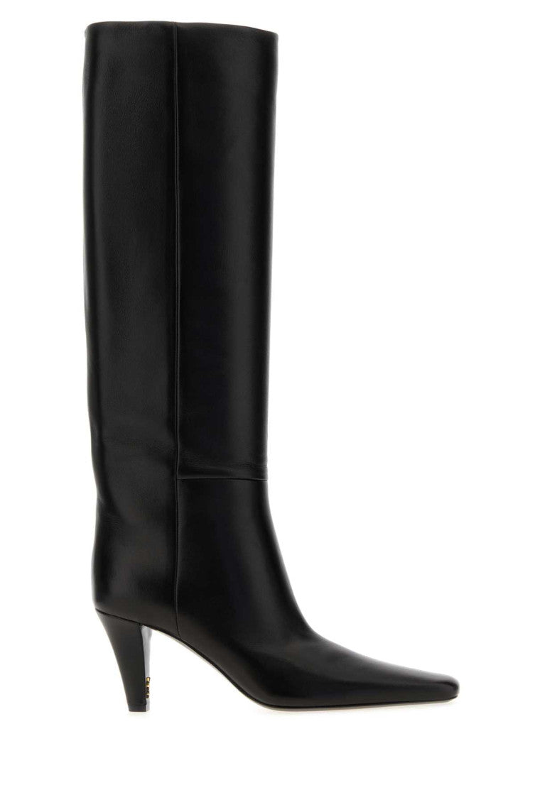 Black Leather Boots 1