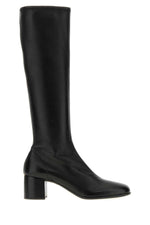 Black Leather Boots 1