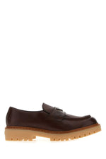 Brown Leather Loafers 1