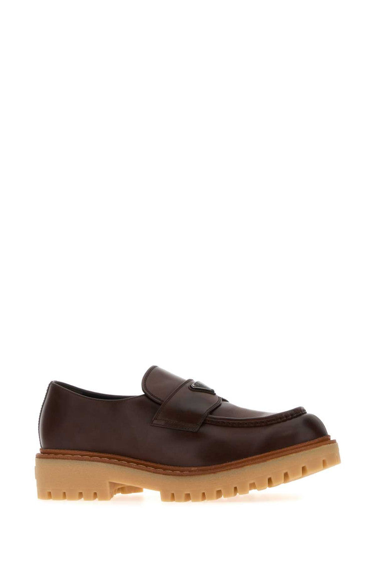 Brown Leather Loafers 2