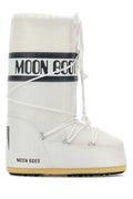White Logo Boots 1