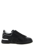 Black Lace Up Sneakers 1