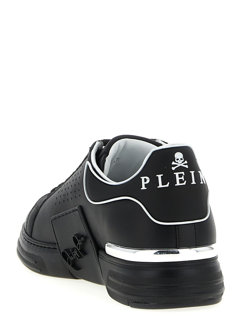 Black Lace Up Sneakers 3