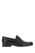 Black Gancini Loafers 1