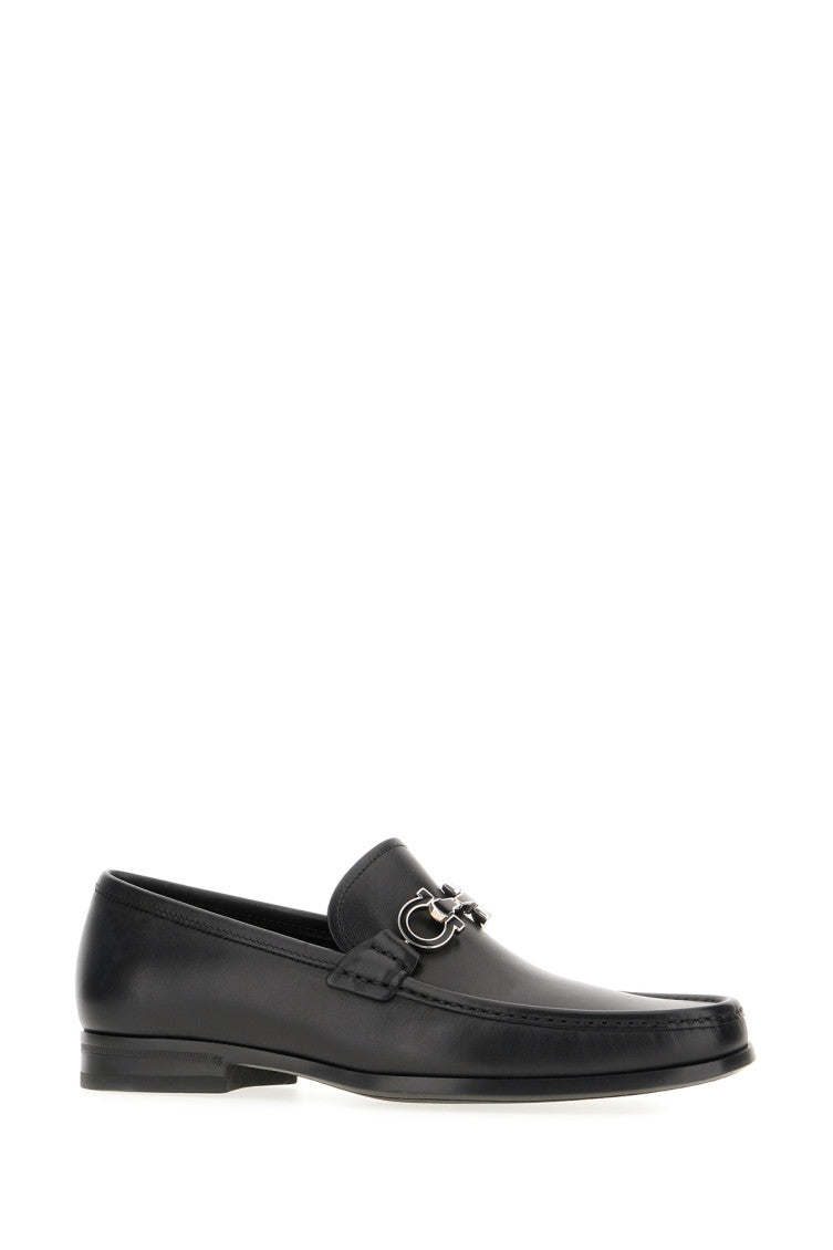 Black Gancini Loafers 2