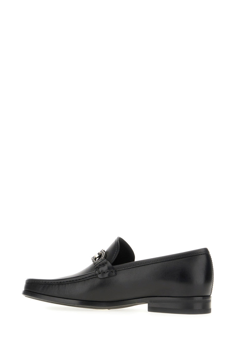Black Gancini Loafers 3